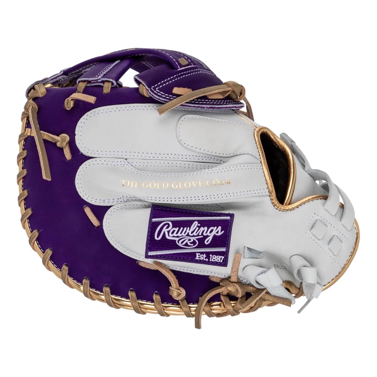 Rawlings Liberty Advanced Color Series 4.0 34" Fastpitch Softball Catcher's Mitt: RLACM34FPWPUG: Image #451210