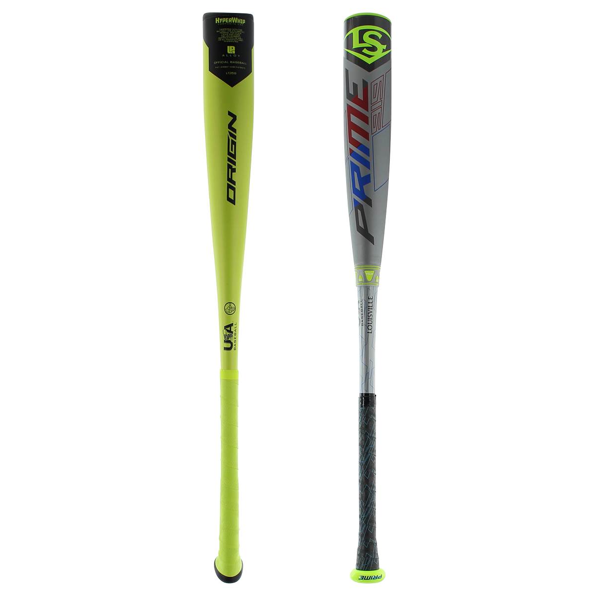 Bat Pack Axe Origin 8 and Louisville Slugger Prime 919 10 USA