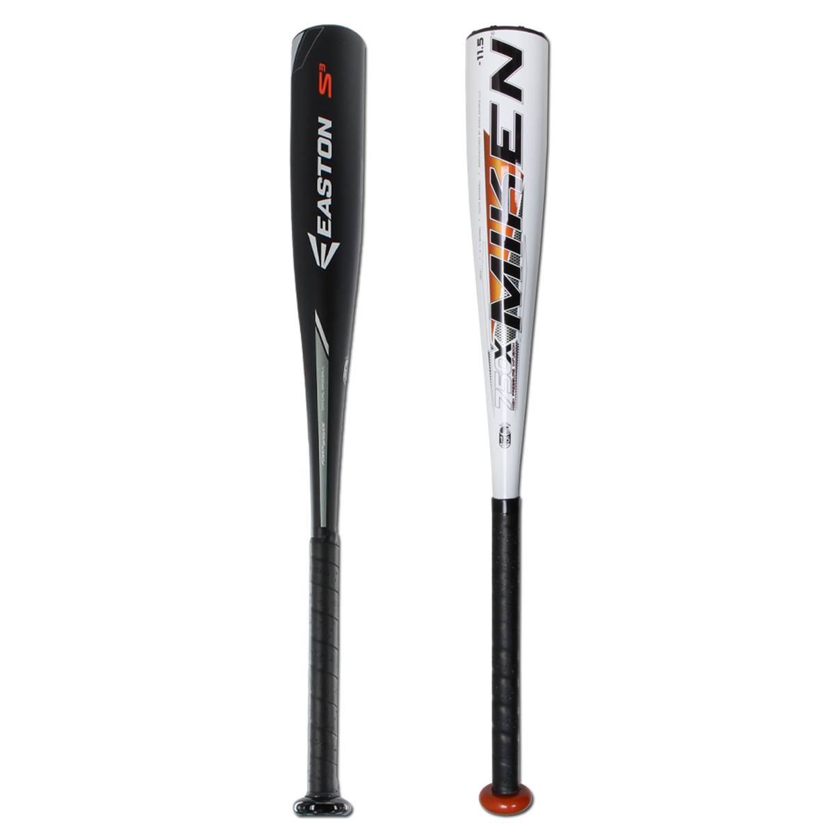 Bat Pack Easton S3 and Miken REV-EX Junior Big Barrel Baseball Bats ...