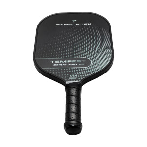 Paddletek Tempest Wave Pro V3 Middleweight Carbon Fiber Pickleball Paddle: Image #436231