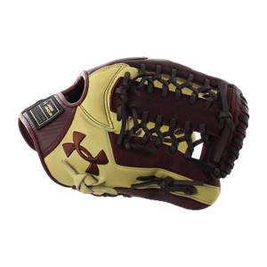 Under Armour Genuine Pro 11.75" Baseball Glove: UAFGGP-1175MT Black Cherry | Cream: Image #317353