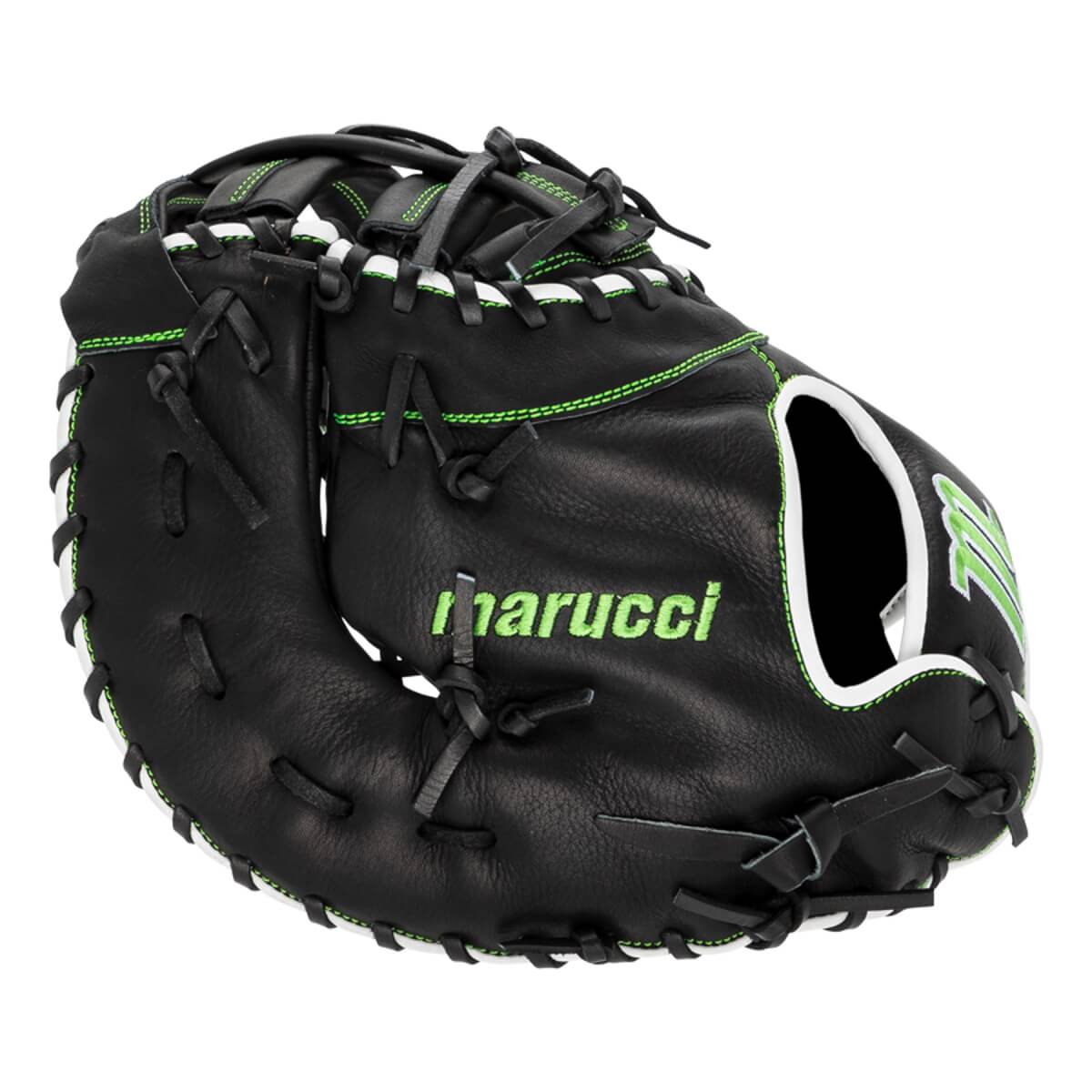 Marucci Krewe 12.5" Youth Baseball First Base Mitt: MFG3KR37S1-BK/NG: Image #445768