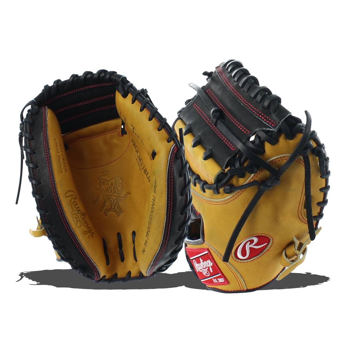 Rawlings Heart of the Hide Spring Training X-Outs 33" Catcher's Mitt: PROCM33BUB: Image #313826