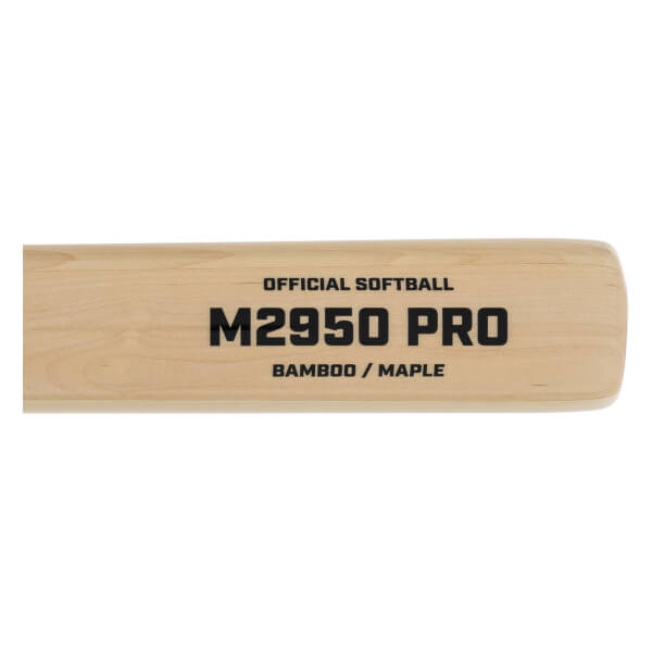 Miken M2950 Pro Bamboo/Maple Wood Slow Pitch Softball Bat (MWDSB1