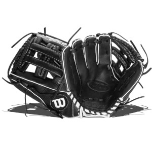 Wilson A700 12" Fastpitch Softball Glove: WBW10042412: Image #437233