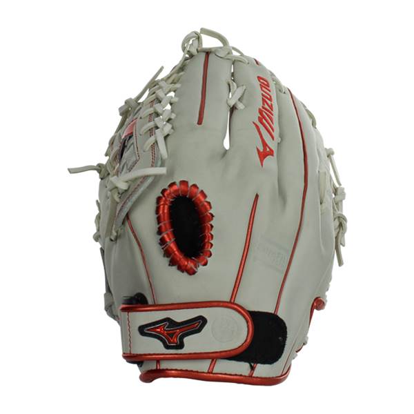 Mizuno MVP Prime SE 13'' Fastpitch Softball Glove: GMVP1300PSEF8  White/Red: Image #379712