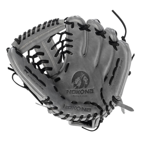 Nokona American Kip 11.25" Youth Baseball Glove: A-200M-GRB: Image #432575