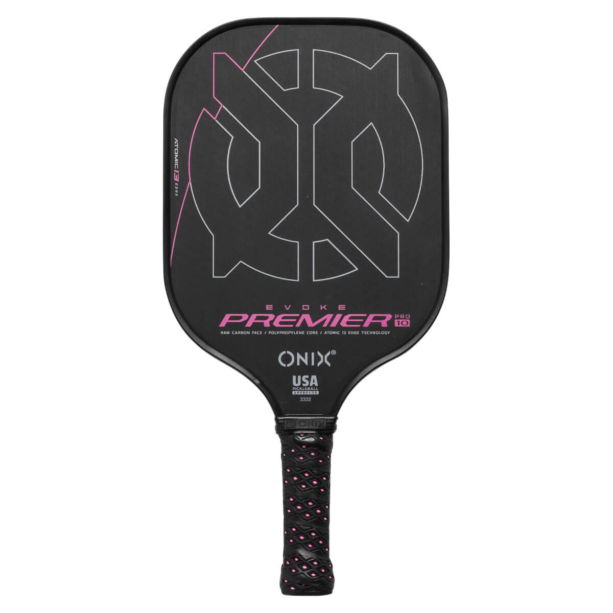 Onix Evoke Premier Pro Raw Max Power Carbon Fiber Pickleball Paddle: Image #441406