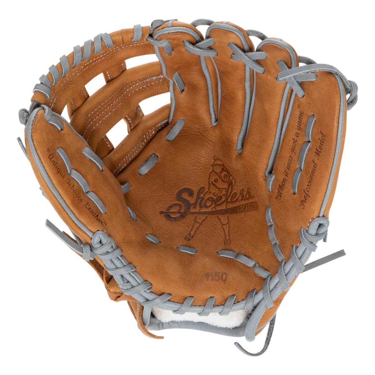 Shoeless Joe Double Play Series 11.5" Baseball Glove: BN1150HWGY: Image #441529