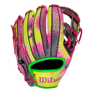 Wilson A2000 Super SnakeSkin 1786 Party Animals Tie Dye 11.5" Baseball Glove: WBW102223115: Image #453967
