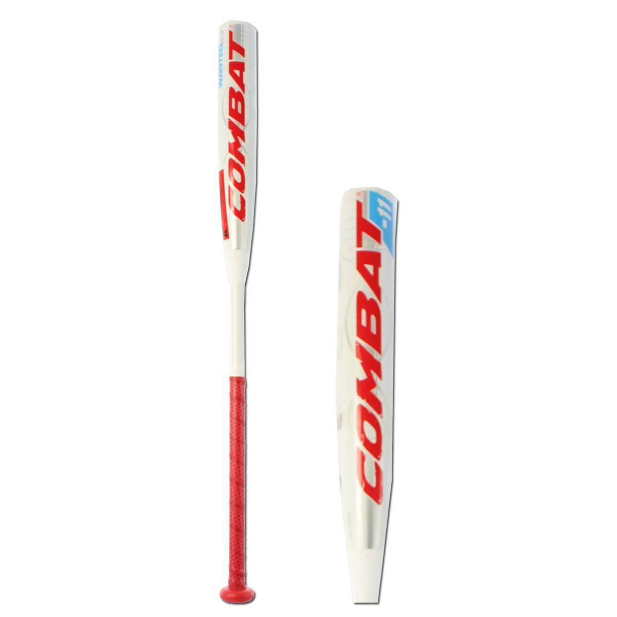 COMBAT Wanted G3 11 2 1/4" Fastpitch Softball Bat w/ Lizard Skin Grip