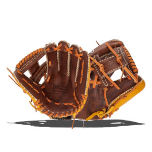 Nokona EdgeX Gold Rush 11.5" Baseball Glove: EDGEXGR1150I: Image #441636