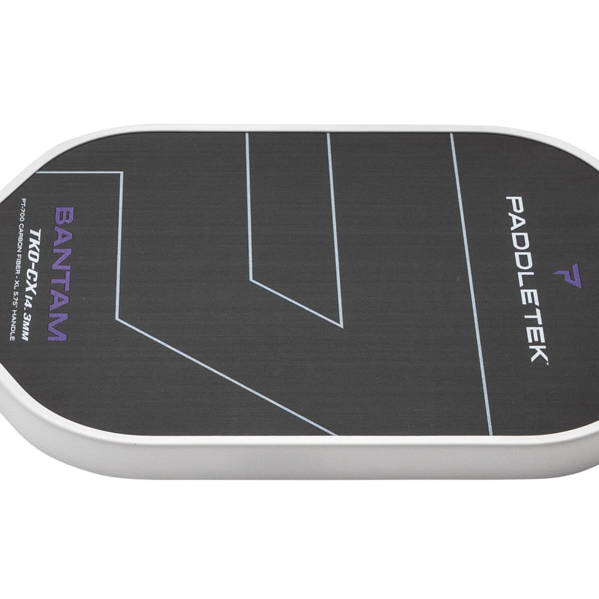 Paddletek Bantam TKO-CX 14.3mm Carbon Fiber Pickleball Paddle: Image #450055