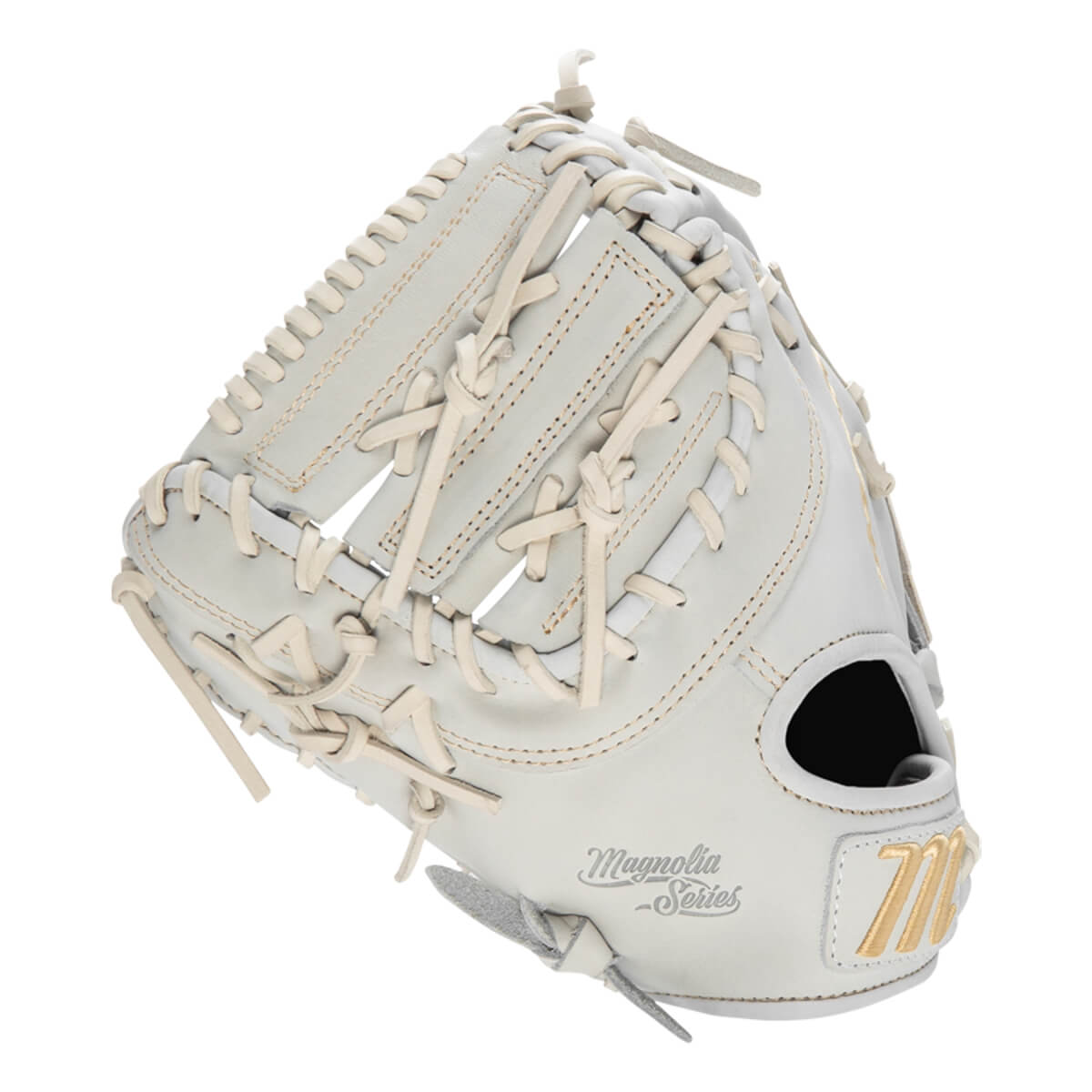 Marucci Magnolia 13" Fastpitch Softball First Base Mitt: MFGMGM39S3FP-W: Image #437107