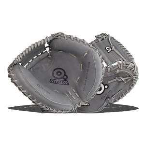 STEELO. Turbo 1 Stadium Status Pro 33" Catcher's Mitt: STATUSTRB1GRY33C: Image #406243
