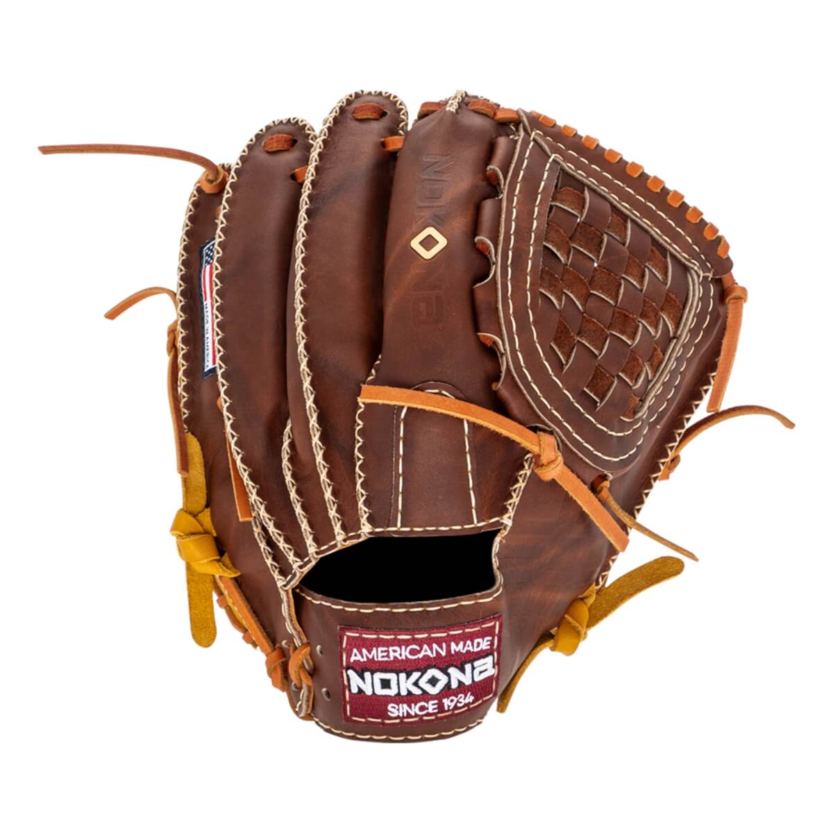 Nokona EdgeX Gold Rush 12" Baseball Glove: EDGEXGR1200C: Image #441618