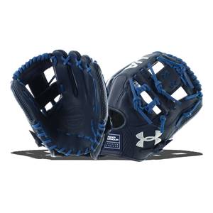 Under Armour Genuine Pro 11.5" Baseball Glove: UAFGGP-1150I Navy | Royal: Image #317518