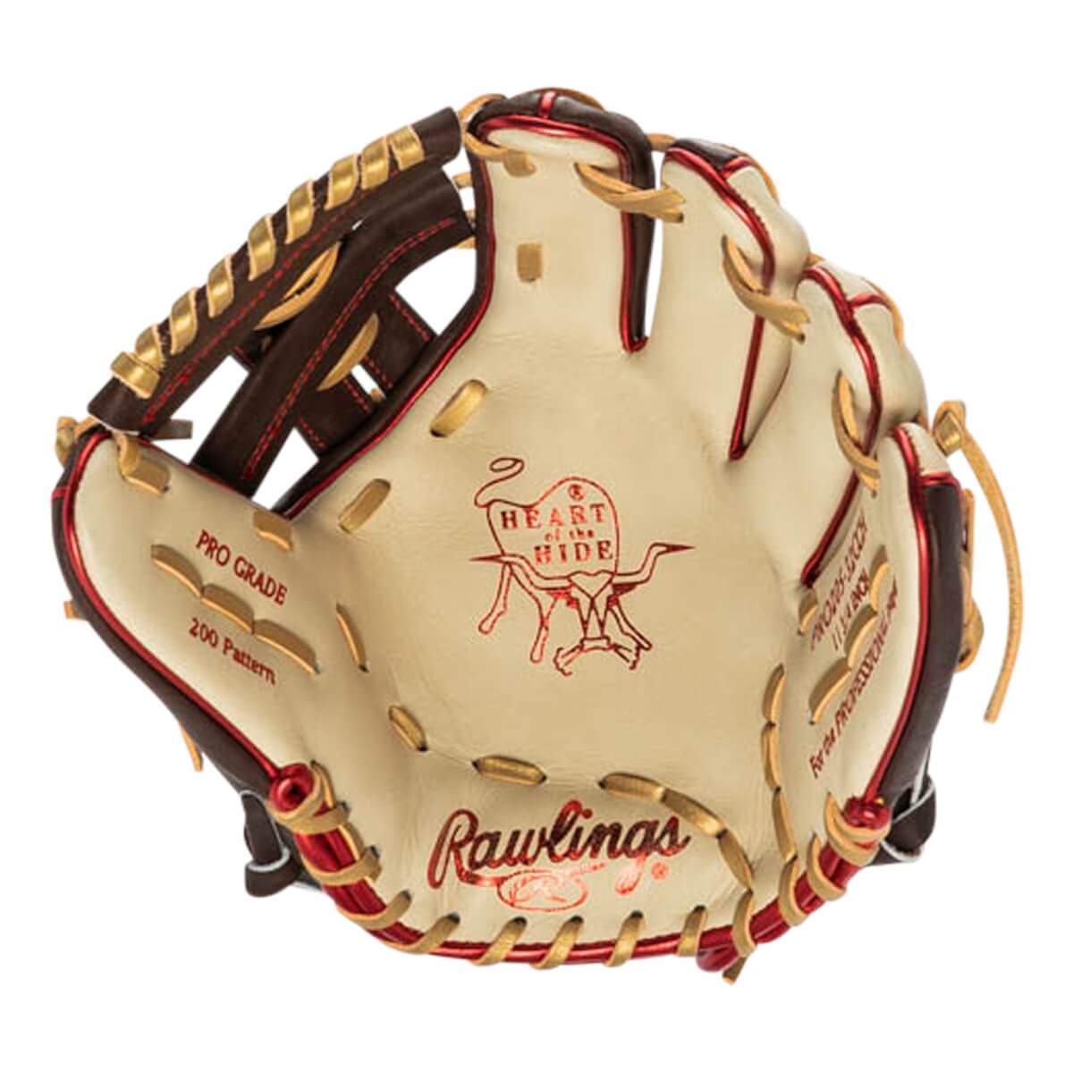 Rawlings Heart of the Hide ColorSync 7.0 11.75" Baseball Glove: PRO205-32CCH: Image #430888