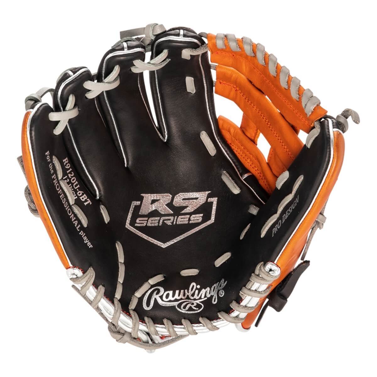 Rawlings R9 ContoUR Fit 12" Youth Baseball Glove: R9120U-6BT: Image #428058
