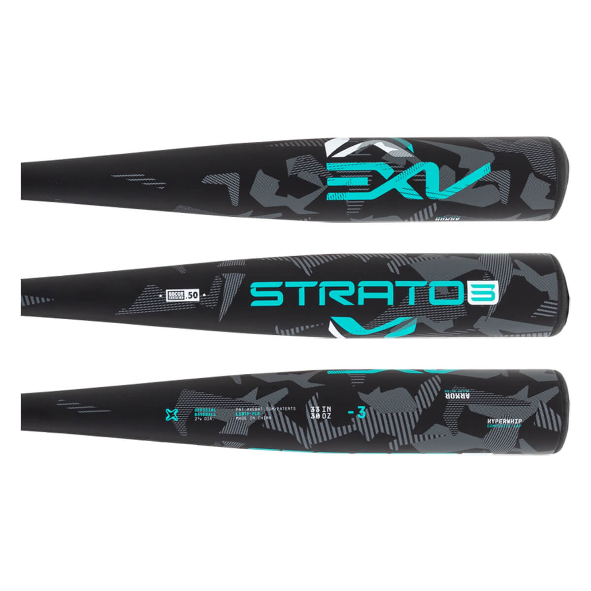 Axe Strato 3 BBCOR Baseball Bat: L137P-FLR: Image #454396