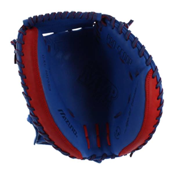 red white and blue catchers mitt