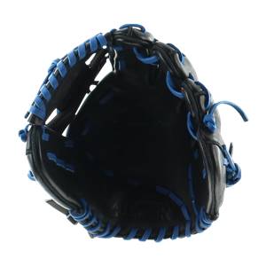 All Star System Seven 11.5" Baseball Glove: FGS7-IF Black / Royal: Image #317085