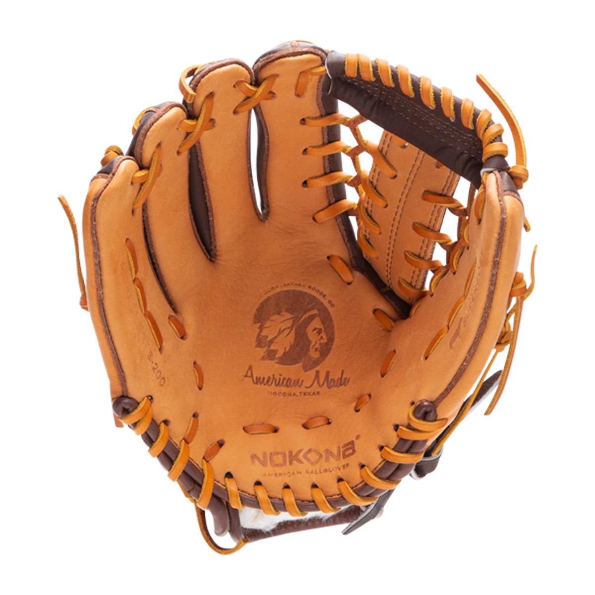 Nokona Alpha 11.25" Youth Baseball Glove: S-200M: Image #412130
