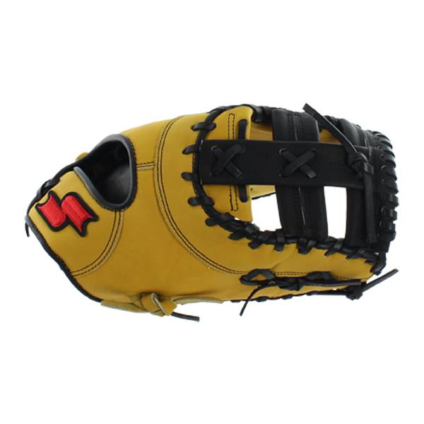 SSK Select Pro Series Tan/Red Baseball First Base Mitt: S16200FB3TL: Image #309657