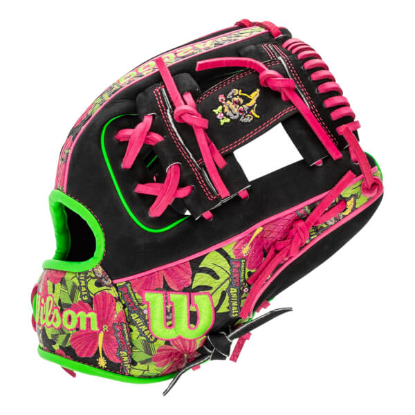 Wilson A2000 1786 Party Animals Hawaiian 11.5" Baseball Glove: WBW102221115: Image #454192