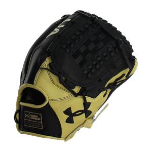 Under Armour Genuine Pro 12" Baseball Glove: UAFGGP-1200DS Black | Cream: Image #390002