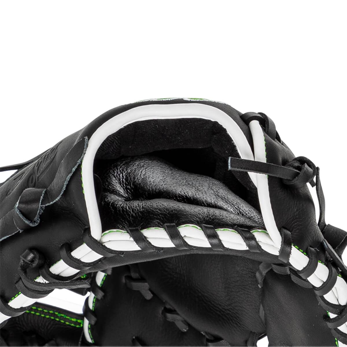 Marucci Krewe 12.5" Youth Baseball First Base Mitt: MFG3KR37S1-BK/NG: Image #446325