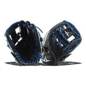 All Star System Seven 11.5" Baseball Glove: FGS7-IF Black / Royal: Image #317087