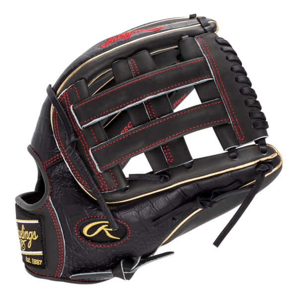 Rawlings Heart of the Hide Croc Skin 12.75" Baseball Glove: PROR3319-6DS: Image #446707