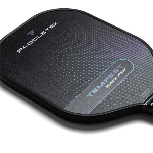 Paddletek Tempest Wave Pro Middleweight Carbon Fiber Pickleball Paddle: Image #436072