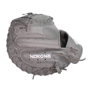 Nokona American Kip 33.5" Baseball Catcher's Mitt: A-3350CGR: Image #383304