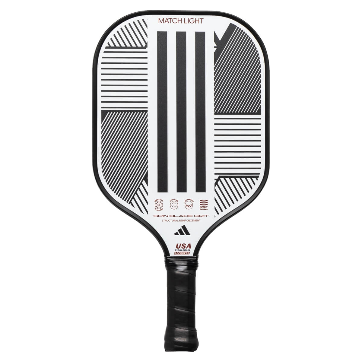 adidas Match 3 Light Lightweight Composite Pickleball Paddle: Image #444032