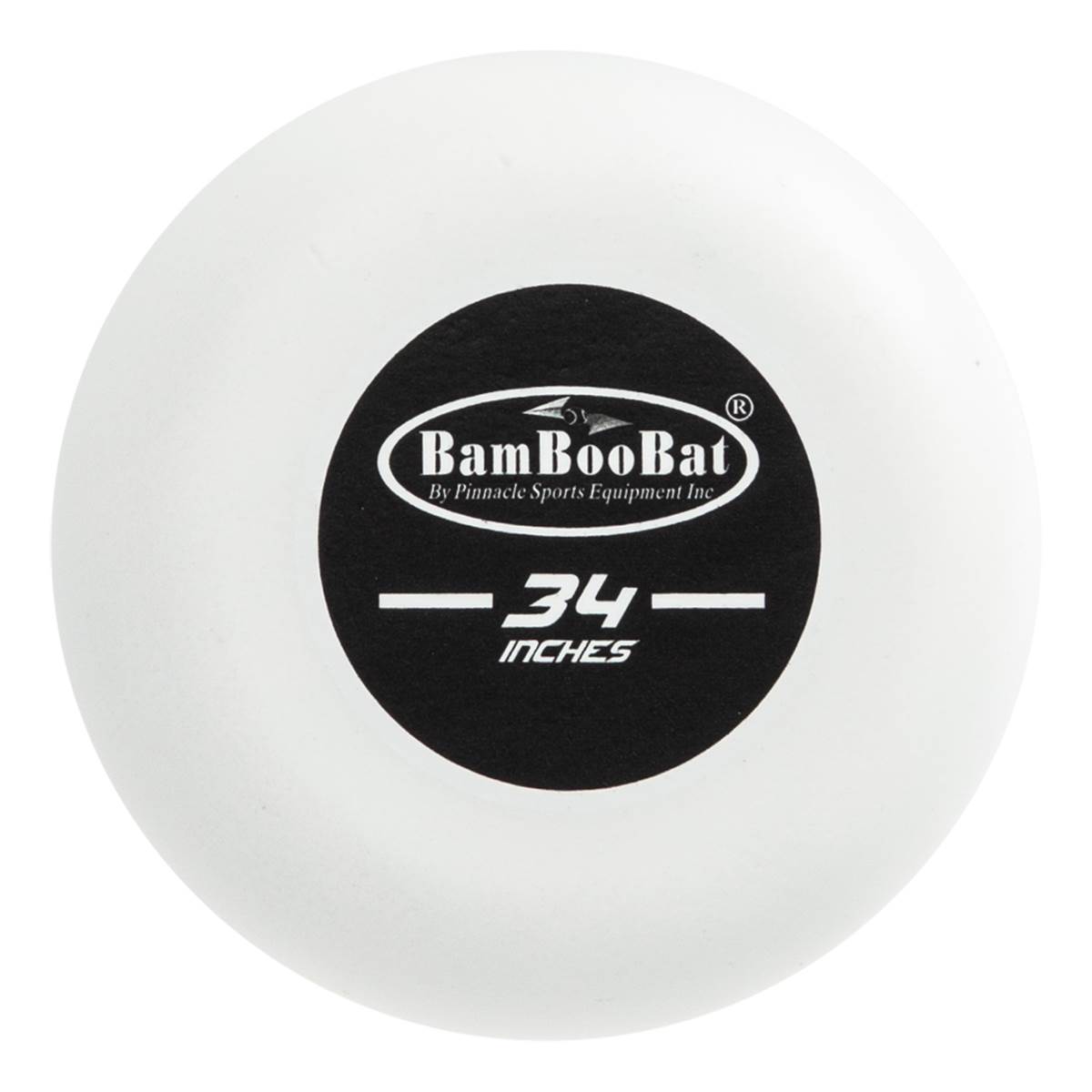 BamBooBat Bamboo Wood ASA Slow Pitch Softball Bat: HNBR34S White/Red: Image #412056