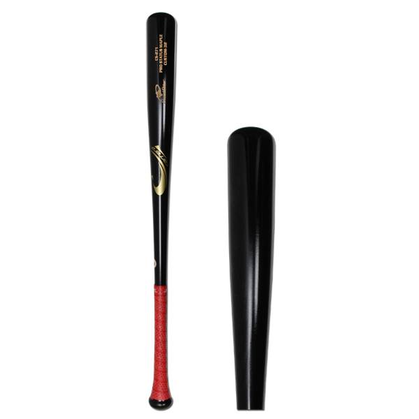 Carrera Pro Status Maple Wood Baseball Bat CSI271 Black With Lizard