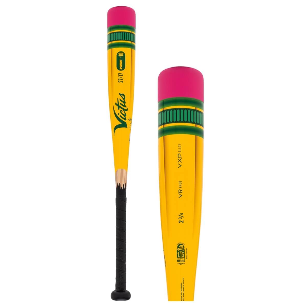 Victus Pencil -10 Junior Big Barrel Baseball Bat: VJBBVIBP