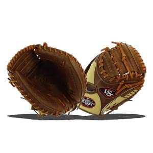Louisville Slugger Omaha Pure Series Catchers Mitt: FGPRBN6-CTM1: Image #308632