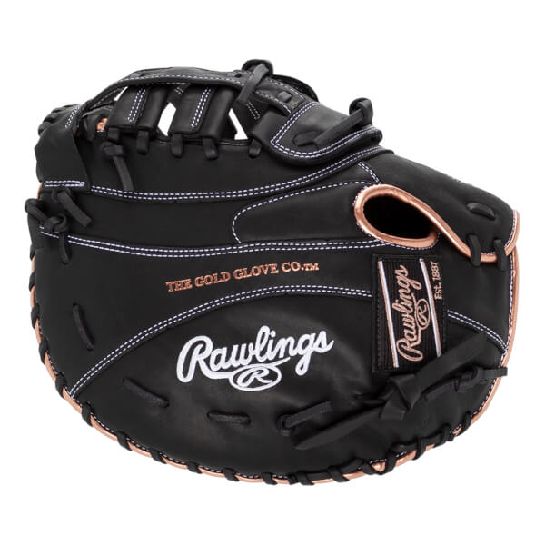 Rawlings R9 12.5" Fastpitch Softball First Base Mitt: RR9SBFBM-17B: Image #447114