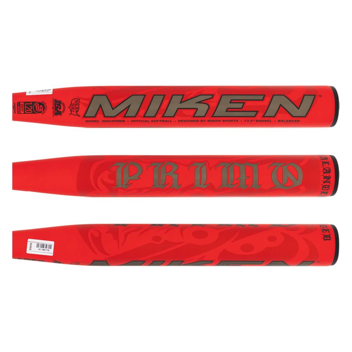 2025 Miken Primo 13.5" Balanced USSSA Slow Pitch Softball Bat: MSU4PRMB: Image #443984
