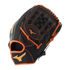Mizuno MVP Prime SE 12" Baseball Glove: GMVP1200PSE6 Black / Orange: Image #314876