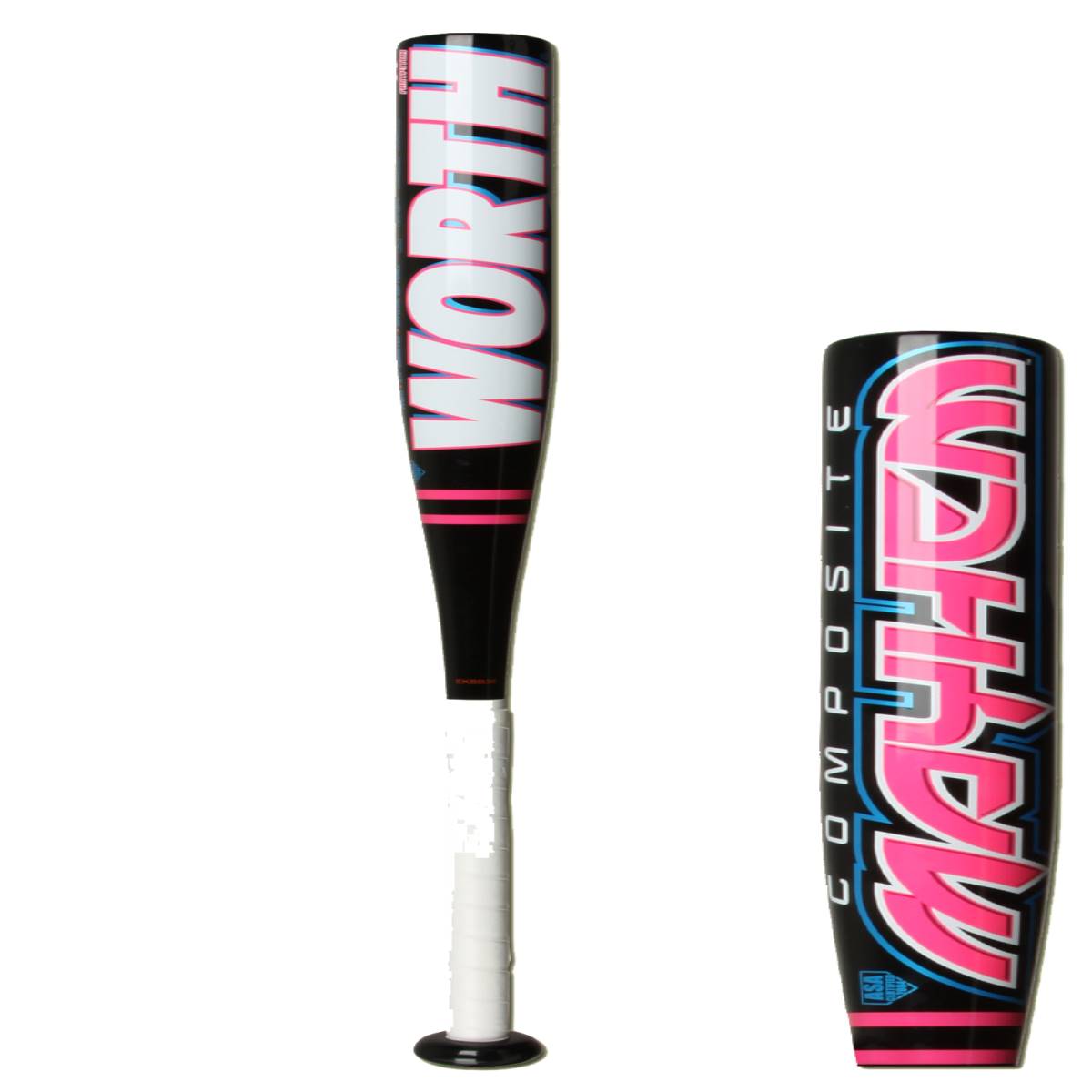 Worth Mayhem 11 2 1/4" Composite Fastpitch Softball Bat FPM11