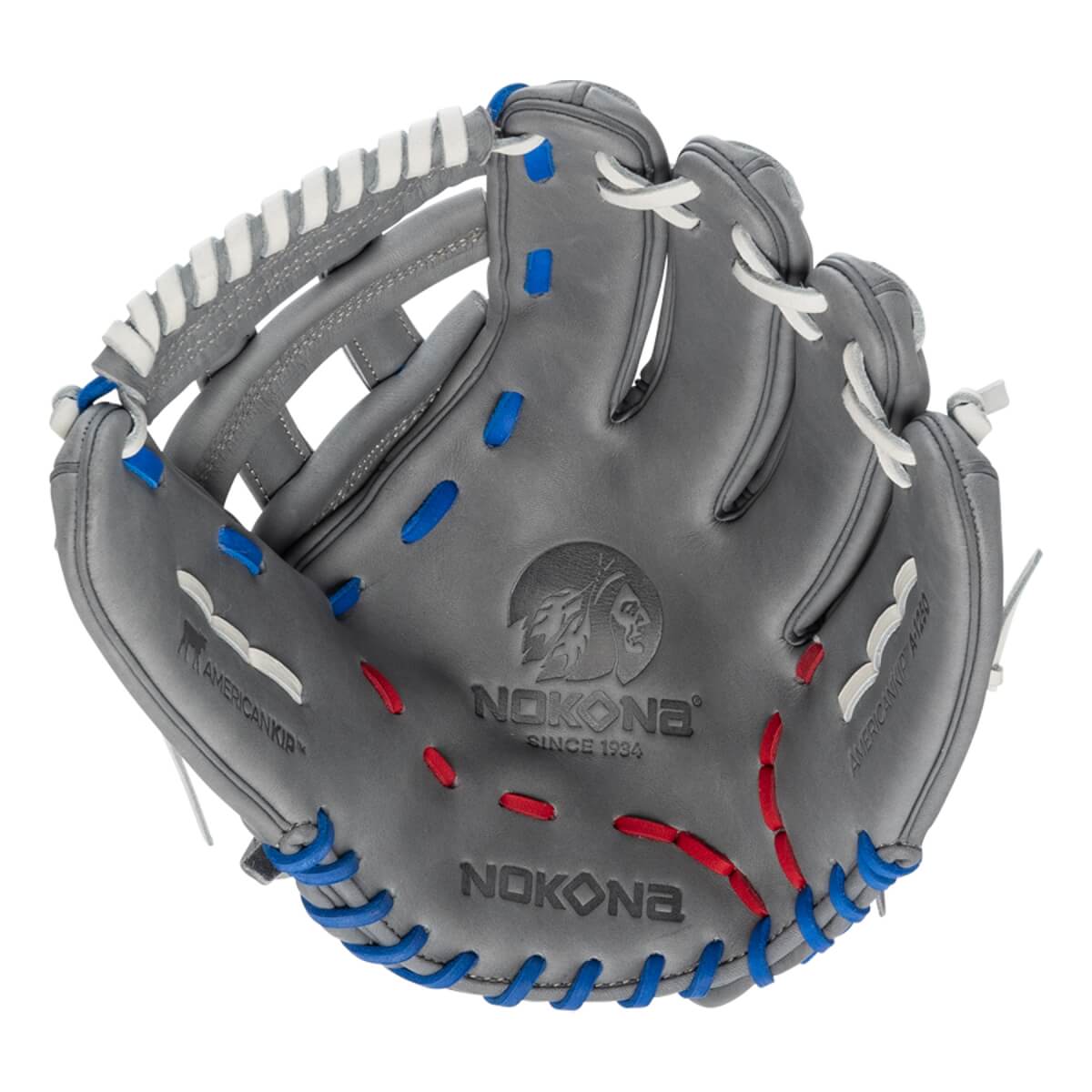Nokona American Kip 12.5" Fastpitch Softball Glove: A-V1250G: Image #438304