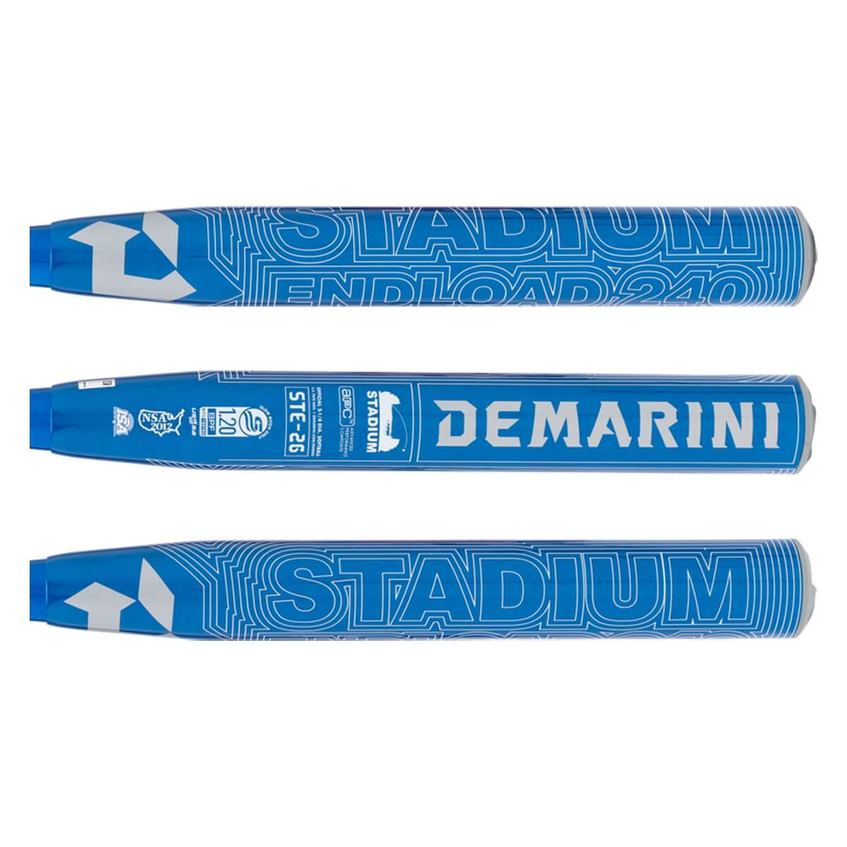 2026 DeMarini Stadium 13" Endloaded USSSA Slow Pitch Softball Bat: WBD2615010: Image #454842