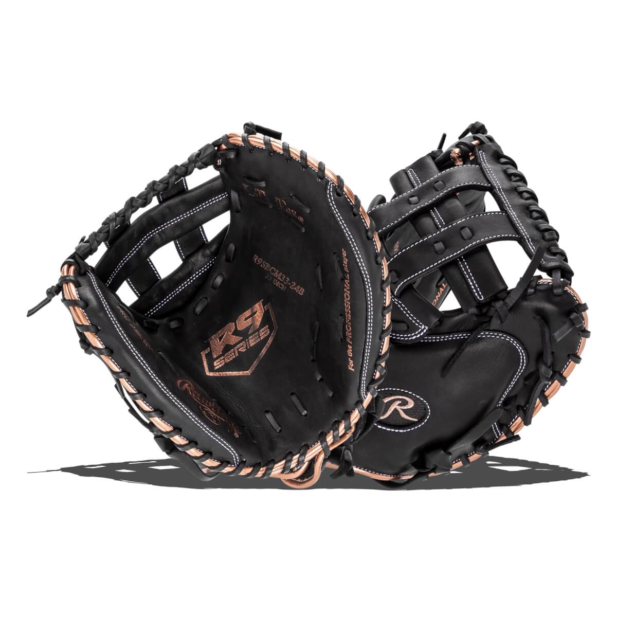 Rawlings R9 33" Fastpitch Softball Catcher's Mitt: RR9SBCM33-24B: Image #446729