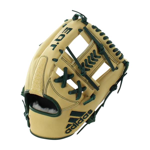 Adidas EQT 11.5" Baseball Glove: EQT1150I Tan / Green: Image #313366