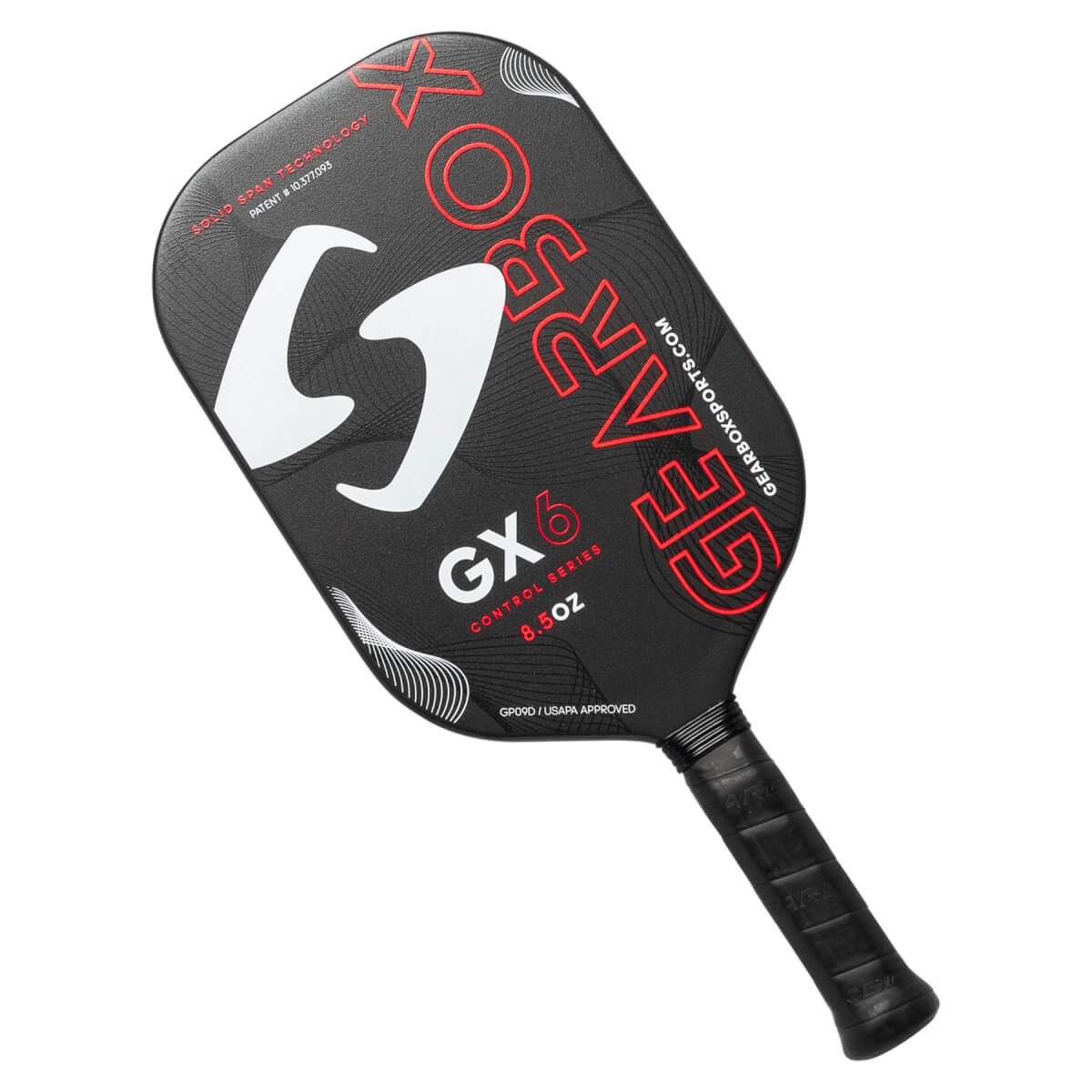 Gearbox GX6 Control Heavyweight Carbon Fiber Pickleball