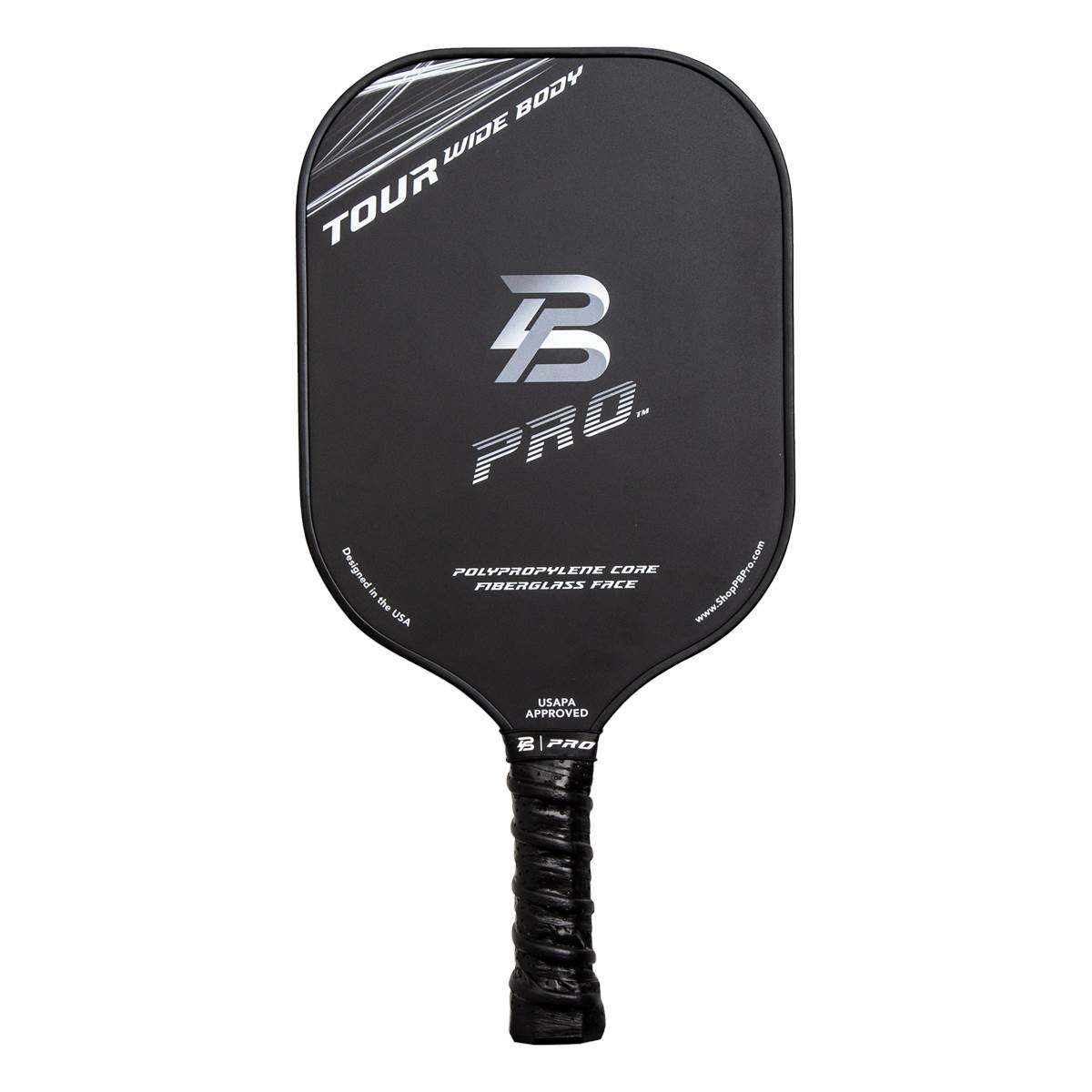 PB Pro Tour Widebody Middleweight Composite Pickleball Paddle: Image #401857